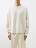 Arch4 - Paddington Crew-neck Cashmere Sweater - Mens - Cream