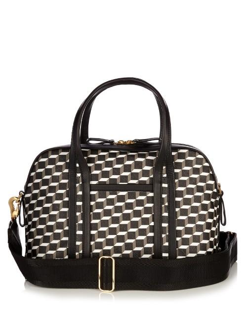 Pierre Hardy Cube-print Coated-canvas Bag