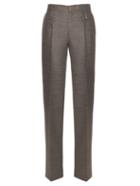 Calvin Klein Collection Havino Wool And Silk-blend Trousers