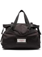 Matchesfashion.com Givenchy - Downtown Logo Patch Holdall - Mens - Black