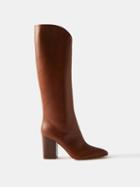 Gabriela Hearst - Cora 85 Leather Knee-high Boots - Womens - Brown