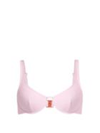 Matchesfashion.com Bower - Vreeland Underwired Bikini Top - Womens - Pink