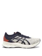 Matchesfashion.com Asics - Novablast Mesh Running Trainers - Mens - Grey Multi