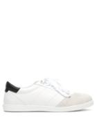 Matchesfashion.com Buscemi - Box Leather Low Top Trainers - Mens - Black White