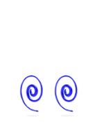 Noor Fares Rainbow Spiral Coated Yellow-gold Earrings