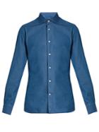 Ermenegildo Zegna Spread-collar Cotton Shirt