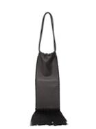 Matchesfashion.com Jil Sander - Fringed Leather Shoulder Bag - Womens - Black