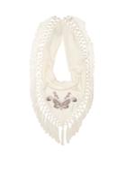 Alexander Mcqueen Moth And Seahorse-jacquard Satin Scarf