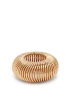 Matchesfashion.com Saint Laurent - Minimaliste Multi Ring Bracelet - Womens - Gold