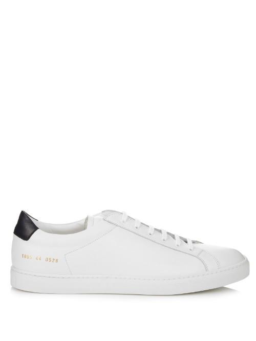 Common Projects Achilles Retro Low-top Leather Trainers