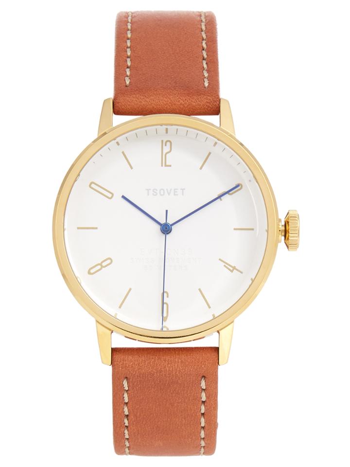 Tsovet Svt-cn38 Leather Watch