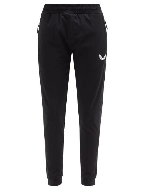 Matchesfashion.com Castore - Active Jersey Tapered-leg Track Pants - Mens - Black
