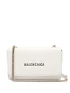 Matchesfashion.com Balenciaga - Everyday Leather Cross Body Bag - Womens - White