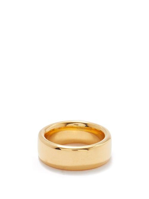All Blues - Tire Gold-plated Sterling-silver Ring - Womens - Gold