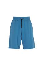 Matchesfashion.com Givenchy - Logo Patch Cotton Shorts - Mens - Blue