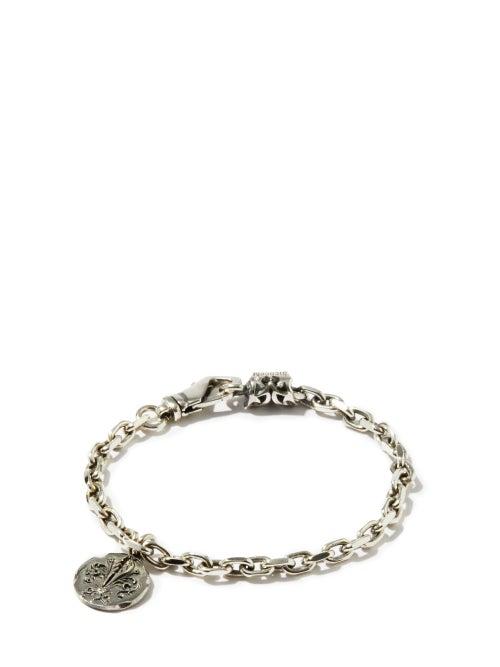 Matchesfashion.com Emanuele Bicocchi - Crest Sterling-silver Bracelet - Mens - Silver