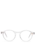Matchesfashion.com Cutler And Gross - Round Glasses - Mens - Clear