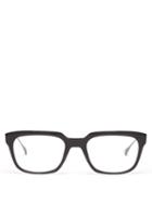 Matchesfashion.com Dita Eyewear - Argand Square Frame Acetate Glasses - Mens - Black