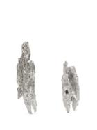 Matchesfashion.com Ingy Stockholm - Mismatched Painted Wood Earrings - Womens - Silver