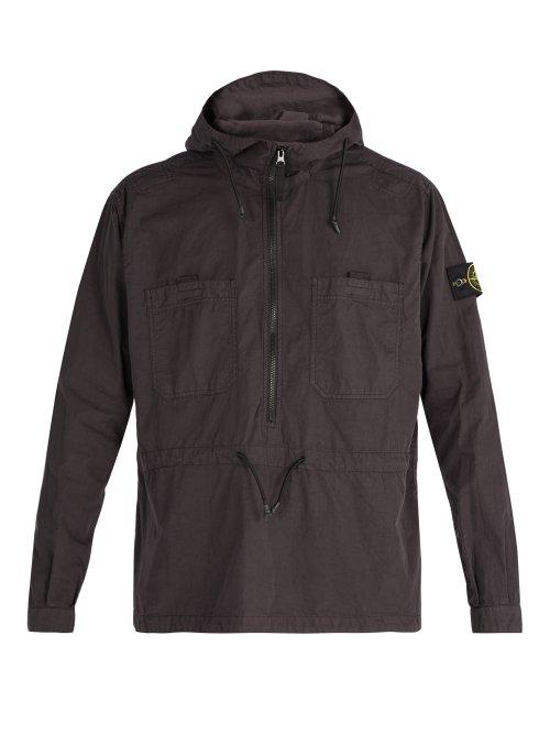 Matchesfashion.com Stone Island - Crinkled Jacket - Mens - Grey