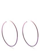 Isabel Marant - Ombr Hoop Earrings - Womens - Pink Multi