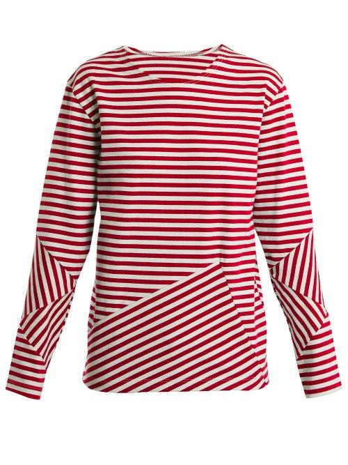 Matchesfashion.com Myar - 2000s Rut00 Russian Long Sleeved Top - Womens - Red Stripe