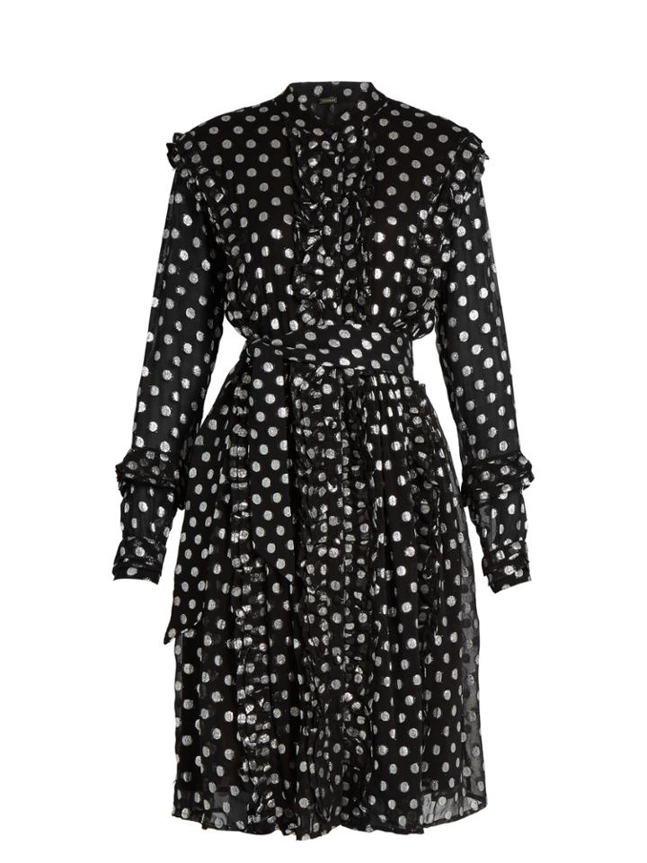 Dodo Bar Or Jaimes Long-sleeved Fil Coupe Dress