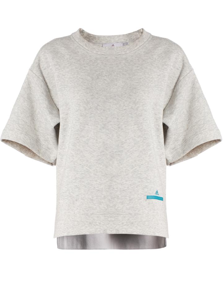 Adidas By Stella Mccartney Short-sleeved Performance Sweatshirt