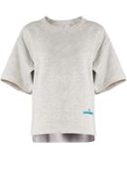 Adidas By Stella Mccartney Short-sleeved Performance Sweatshirt