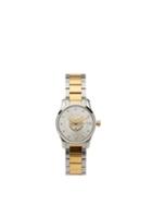 Matchesfashion.com Gucci - G-timeless Mystic Cat Diamond Watch - Womens - Silver