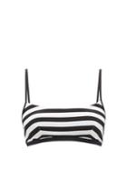 Matchesfashion.com Max Mara Beachwear - Superb Bikini Top - Womens - Black White