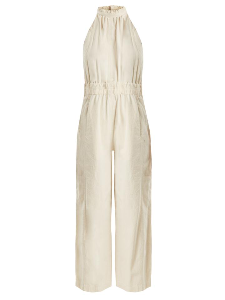 Apiece Apart Archer Wide-leg Cotton Jumpsuit