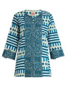 Le Sirenuse, Positano Lysis-print Cotton Kaftan