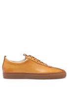 Matchesfashion.com Grenson - Sneaker 1 Leather Low Top Trainers - Mens - Brown