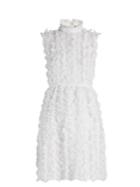 Givenchy Ruffle-trimmed Sleeveless Lace Dress