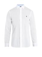 Polo Ralph Lauren Spread-collar Single-cuff Cotton Shirt