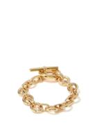 Ladies Jewellery Laura Lombardi - Portrait 14kt Gold-plated Chain Bracelet - Womens - Gold