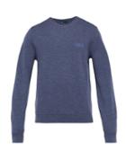 Matchesfashion.com Lndr - Extra Fine Merino Wool Sweatshirt - Mens - Blue