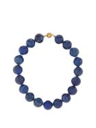 Matchesfashion.com Sophie Buhai - Perriand Lapis-lazuli & 18kt Gold-vemeil Choker - Womens - Blue