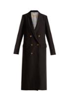Burberry Parwood Double-breasted Linen-blend Coat