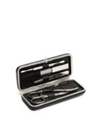 Matchesfashion.com F. Hammann - Leather Manicure Set - Mens - Black