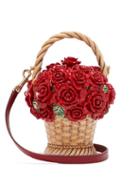 Matchesfashion.com Dolce & Gabbana - Basket Of Roses Resin Clutch - Womens - Red Multi