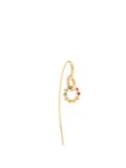 Charlotte Chesnais Swing Hook Sapphire, Topaz & Gold Earring