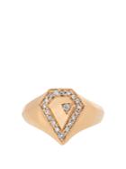 Jacquie Aiche Diamond & Yellow-gold Ring