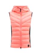 Bogner Fire+ice - Rhea Hooded Quilted Gilet - Womens - Coral