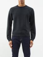 Tom Ford - Garment-dyed Crew-neck Sweatshirt - Mens - Black