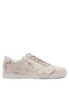 Matchesfashion.com A-cold-wall* - Shard Leather Trainers - Mens - Burgundy