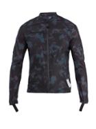 Matchesfashion.com Satisfy - Tie Dye Print Running Jacket - Mens - Blue Multi