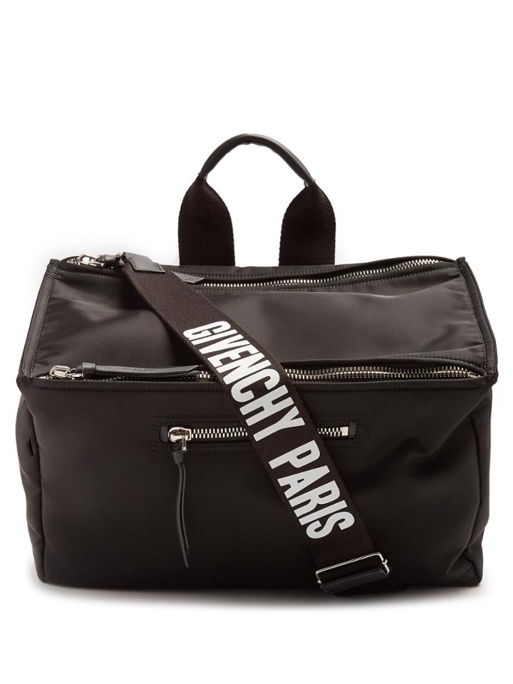 Givenchy Pandora Logo-print Nylon Bag