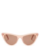 Matchesfashion.com Prism - St Louis Acetate Sunglasses - Womens - Pink Multi
